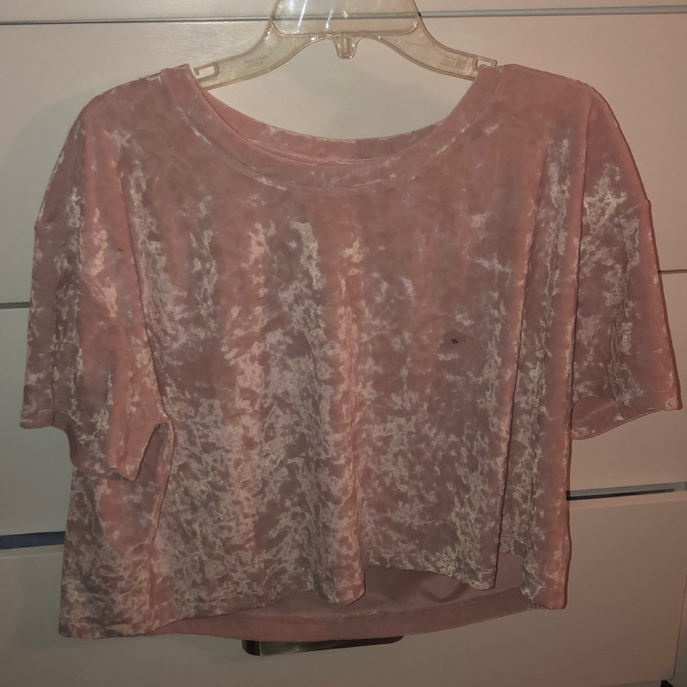 Aeropostale Crushed Velvet T-shirt